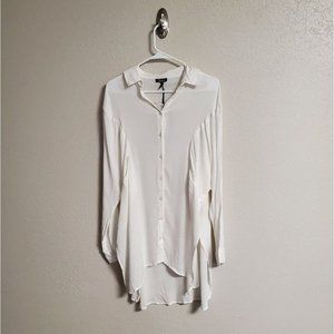 Akasa Long Sleeve Button Down Beach Shirt